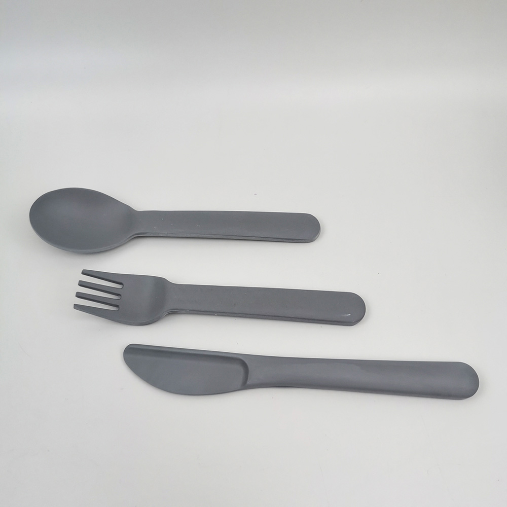 Set di posate per utensili da cucina ecologici - Forchette Cucchiai Coltelli Utensili
